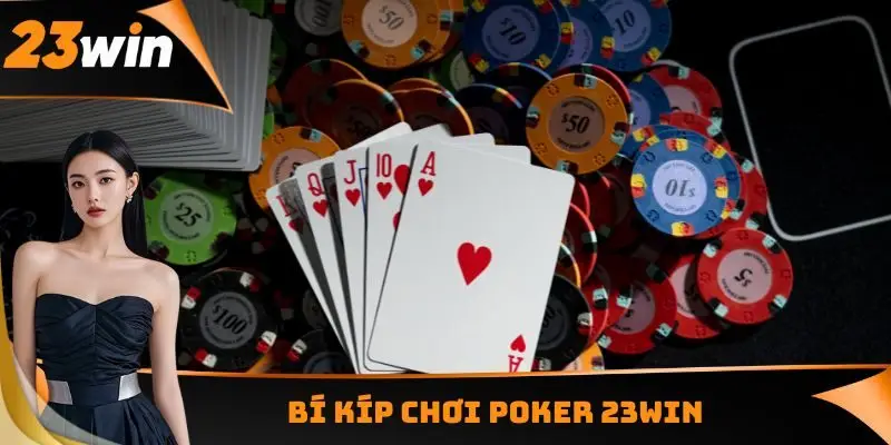Poker 23WIN - Trò Chơi Trí Tuệ Cao Với Tỷ Lệ Thắng Khủng 3 Bí kíp chơi Poker 23WIN